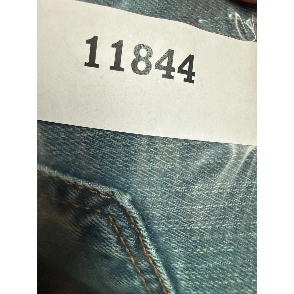 Levis 511 Jeans Men 33x30* Blue Slim Fit Fade Distressed Denim Pants (Tag 33x32)